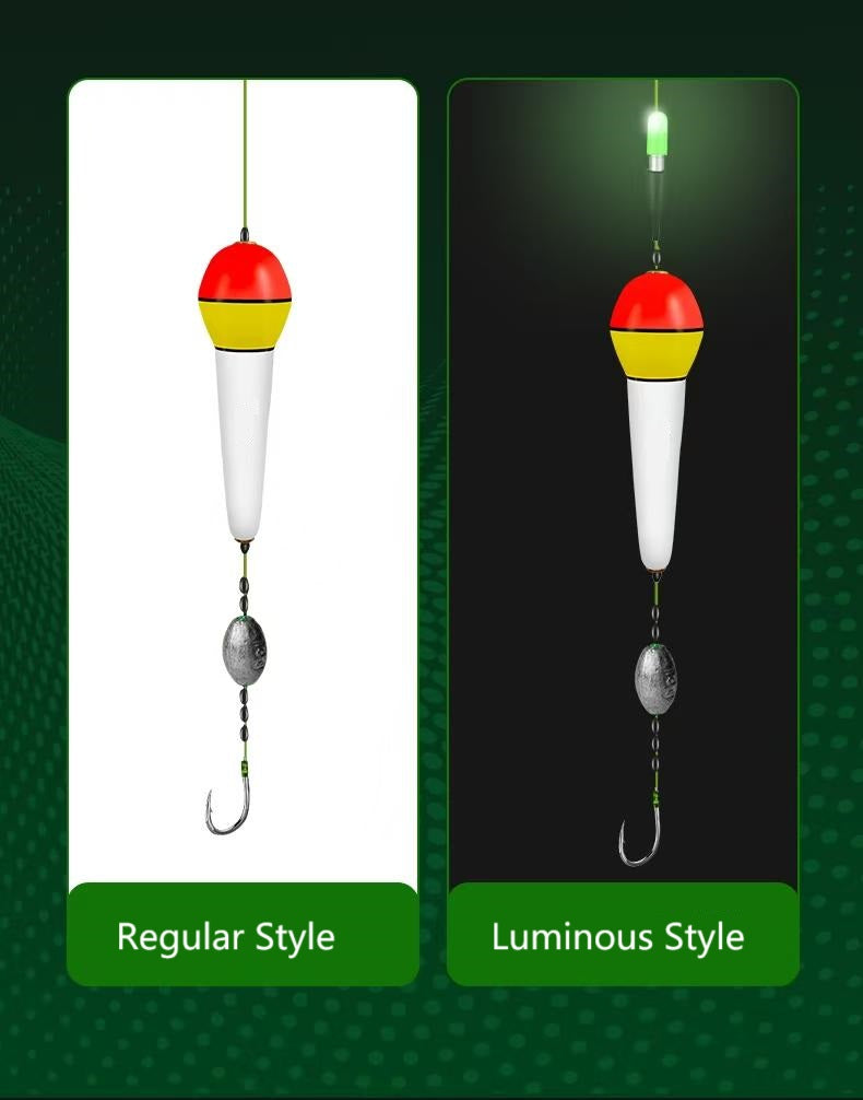 Floating fishing line set complete set of finished single hooks 1pcs 