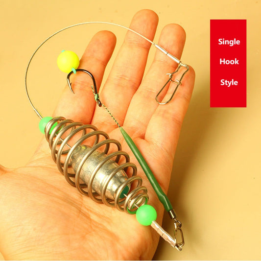 European Style Anti Bottom Fishing Spring Jig  Big Game Thick Hooks