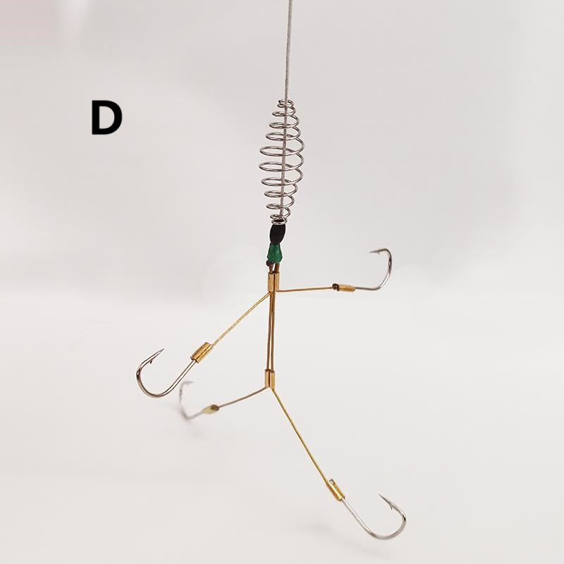 Outdoor Fishing Subline Hook Set Multi Style 2pcs