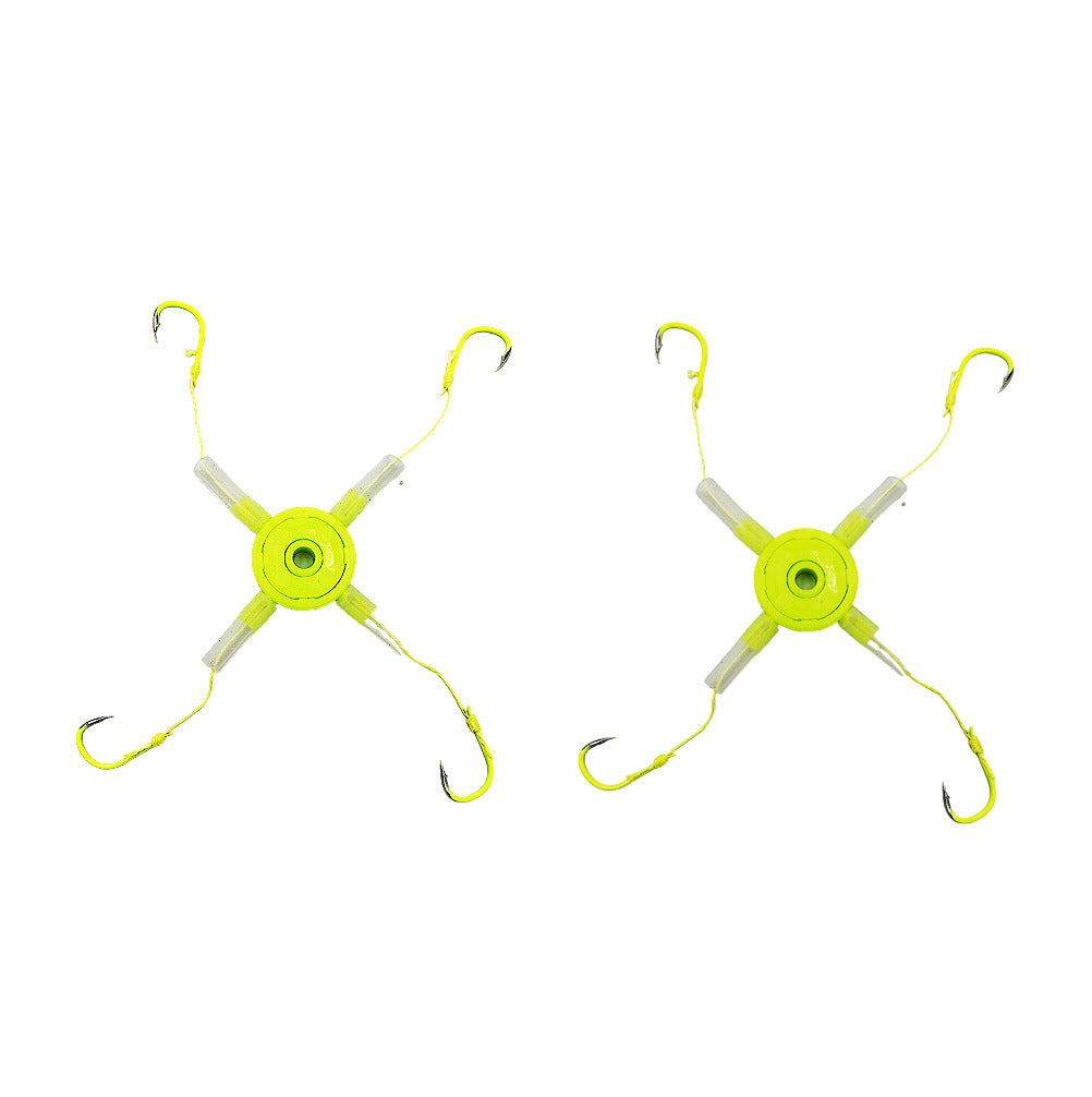 Anti-Bottom Fishing Flipper Hook Set EVA Foam Square Anti-Bottom Accessories