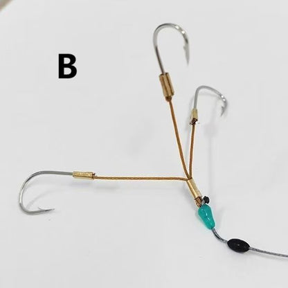 Outdoor Fishing Subline Hook Set Multi Style 2pcs