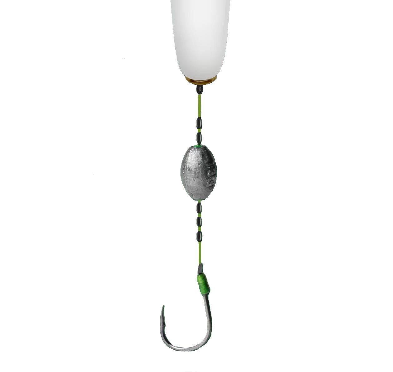 Floating fishing line set complete set of finished single hooks 1pcs ﻿