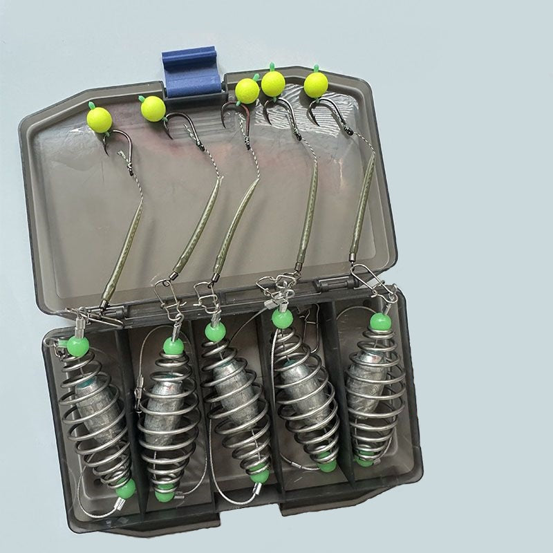 European Style Anti Bottom Fishing Spring Jig  Big Game Thick Hooks