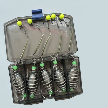 European Style Anti Bottom Fishing Spring Jig  Big Game Thick Hooks