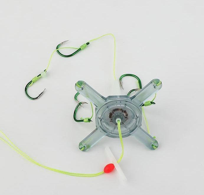 New Swivel Bearing Floating Fishing Flipper Explosive Hooks 2PCS