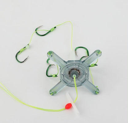 New Swivel Bearing Floating Fishing Flipper Explosive Hooks 2PCS