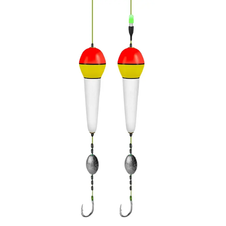 Floating fishing line set complete set of finished single hooks 1pcs ﻿